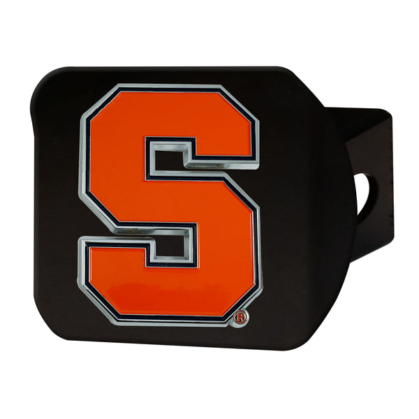 Syracuse University Color On Black Hitch Cover