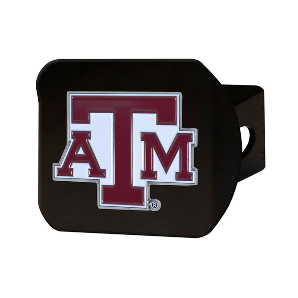 Texas A&M University Color on Black Hitch Cover