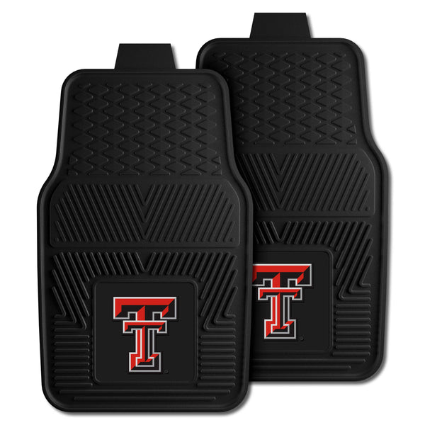 Texas Tech University 2-pc Vinyl Car Mat Set