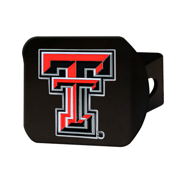 Texas Tech University Color On Black Hitch Cover