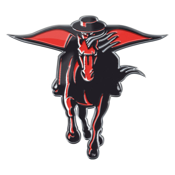 Texas Tech University Embossed Color Emblem2