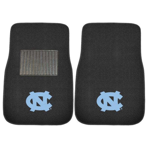 UNC Chapel Hill 2-pc Embroidered Car Mat Set