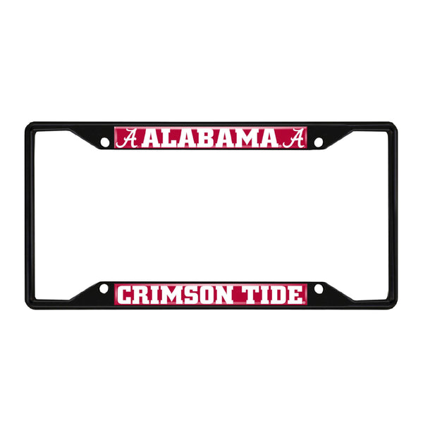 University Of Alabama Black License Plate Frame