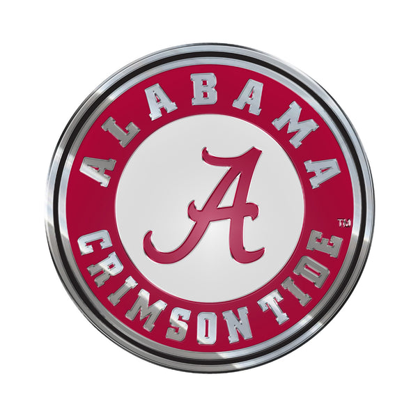 University Of Alabama Embossed Color Emblem