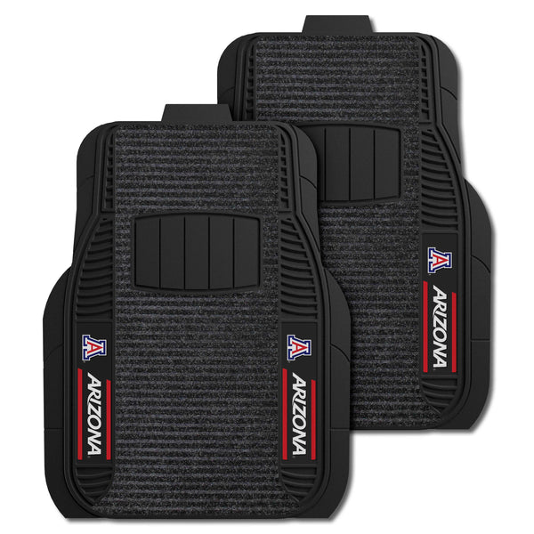 University of Arizona 2-pc Deluxe Car Mat Set