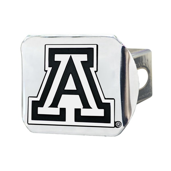 University Of Arizona Chrome On Chrome Hitch Cover