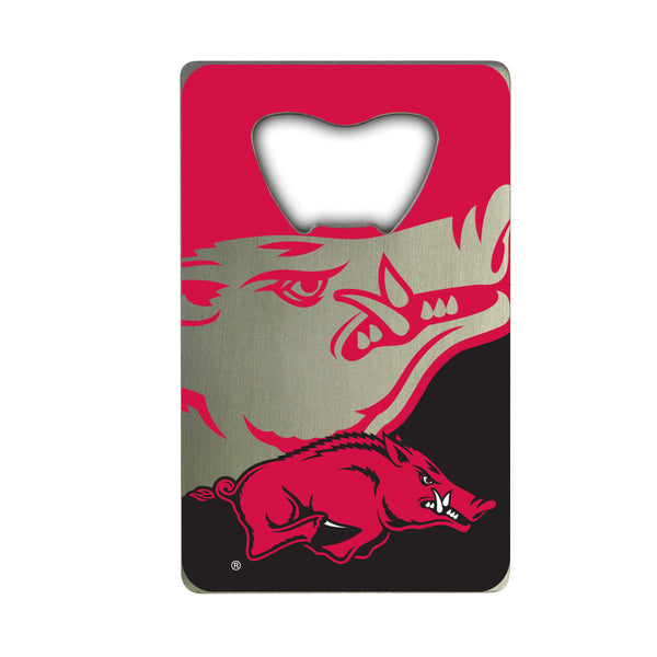 University of Arkansas Credit Card Bottle Opener