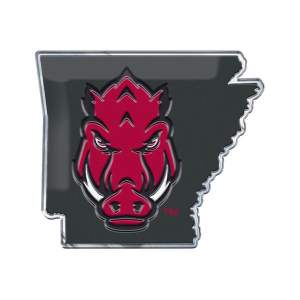 University Of Arkansas Embossed State Emblem