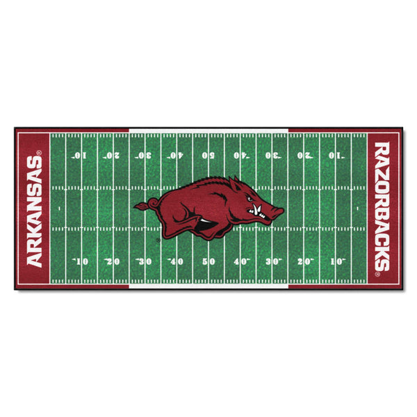 University of Arkansas Football Field Runner