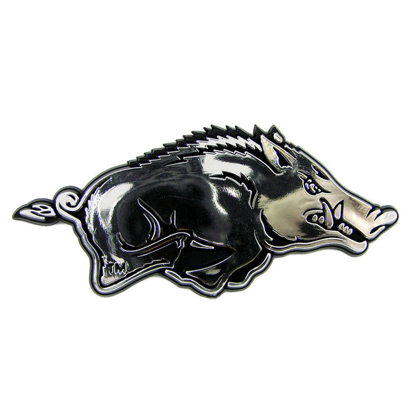 University of Arkansas Molded Chrome Emblem