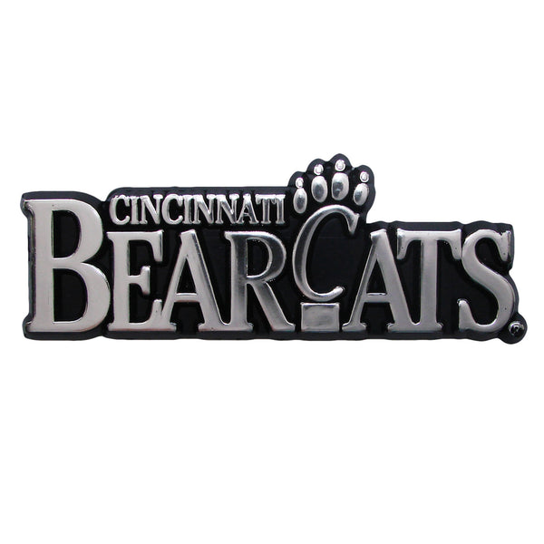 University Of Cincinnati Molded Chrome Emblem