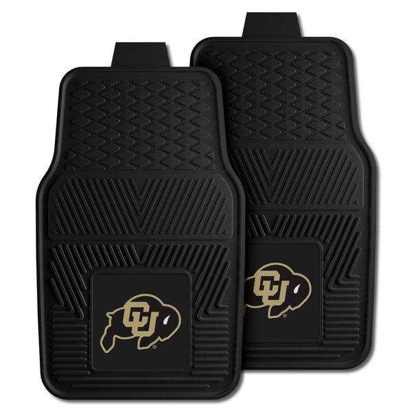 University of Colorado 2-pc Vinyl Car Mat Set