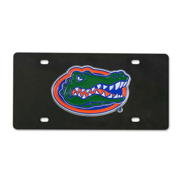 University of Florida Black Diecast License Plate