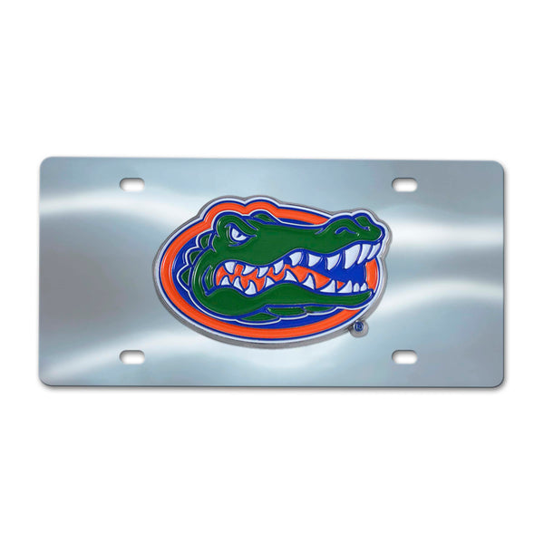 University of Florida Chrome Diecast License Plate