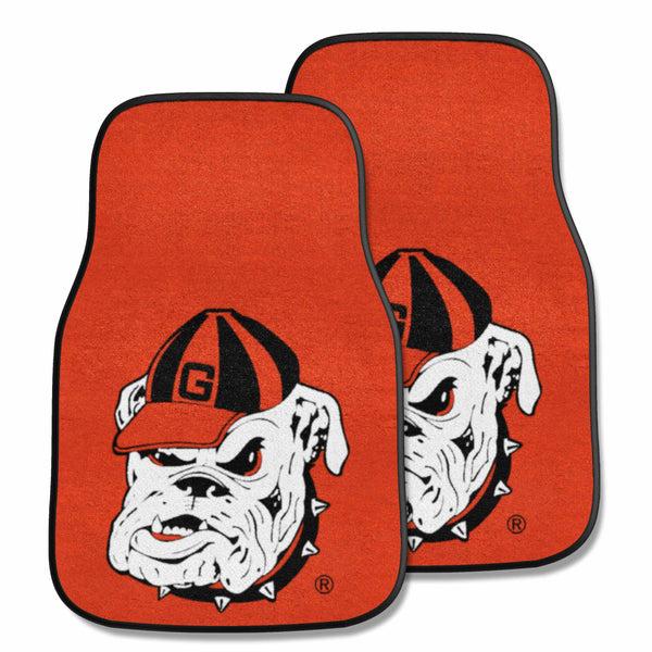 University Of Georgia 2-pc Carpet Car Mat Set