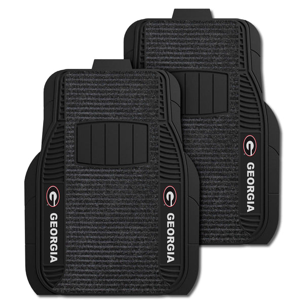 University of Georgia 2-pc Deluxe Car Mat Set