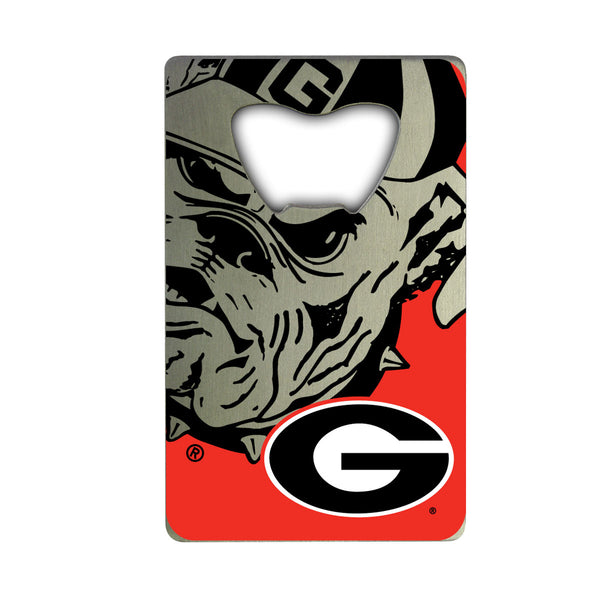 University of Georgia Credit Card Bottle Opener