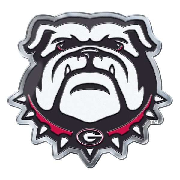 University of Georgia Embossed Color Emblem2