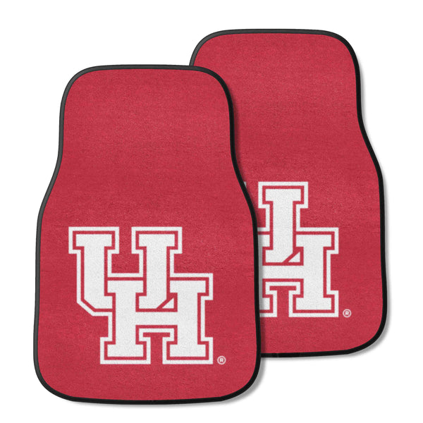 University Of Houston 2-pc Carpet Car Mat Set