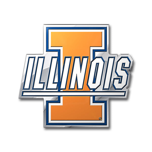 University Of Illinois Embossed Color Emblem