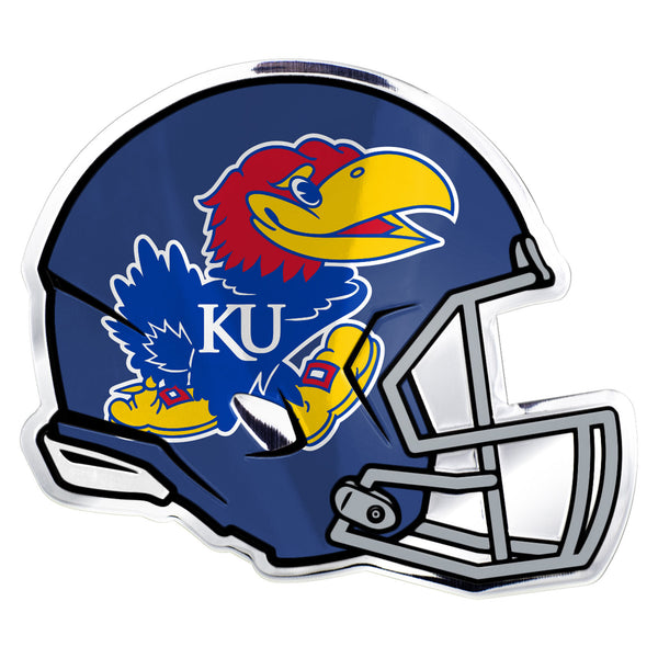 University of Kansas Embossed Helmet Emblem