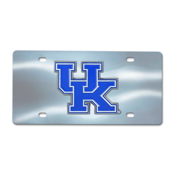 University of Kentucky Chrome Diecast License Plate