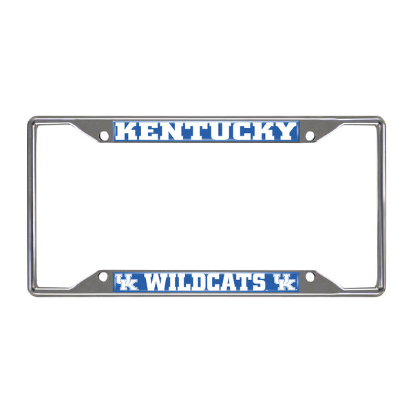University of Kentucky Chrome License Plate Frame