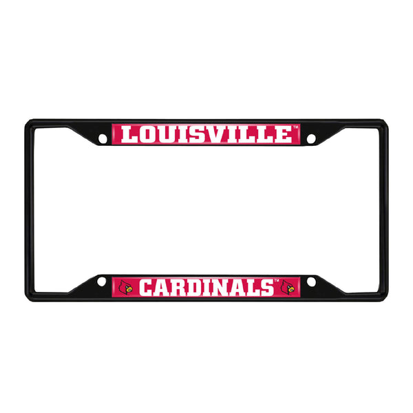 University Of Louisville Black License Plate Frame