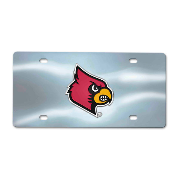 University of Louisville Chrome Diecast License Plate