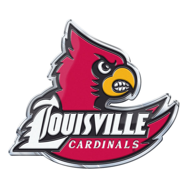 University of Louisville Embossed Color Emblem2