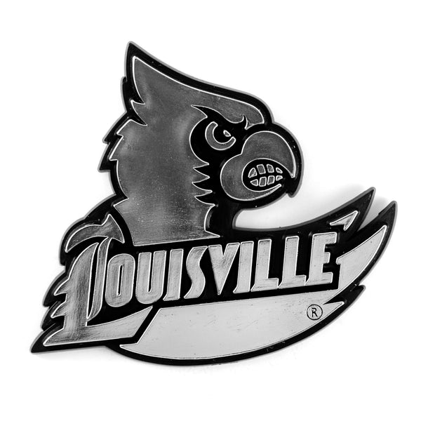 University of Louisville Molded Chrome Emblem