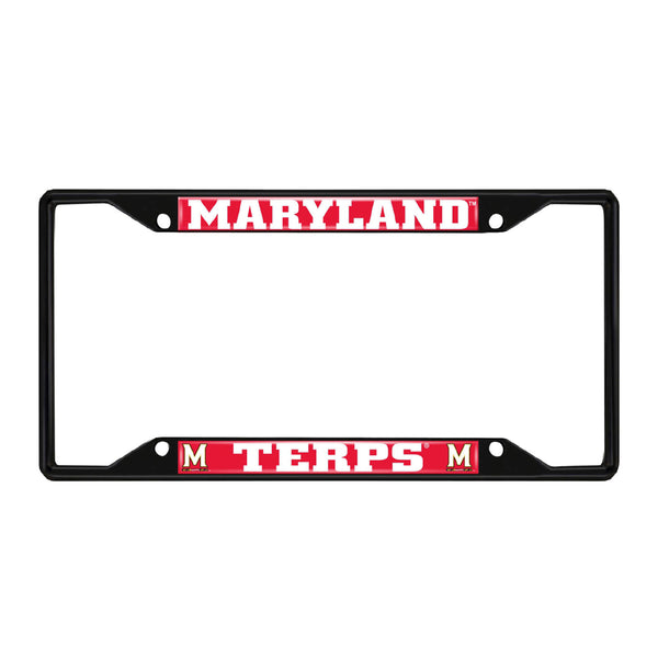 University of Maryland Black License Plate Frame
