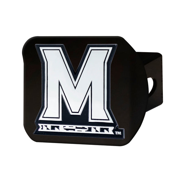 University of Maryland Chrome on Black Hitch Cover