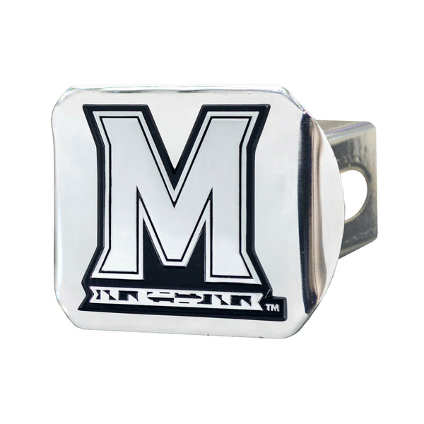 University of Maryland Chrome on Chrome Hitch Cover