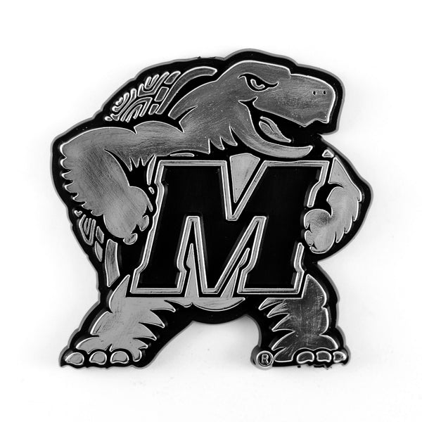University of Maryland Molded Chrome Emblem