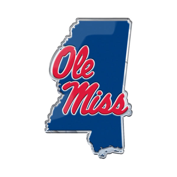 University Of Mississippi - Ol Embossed State Emblem