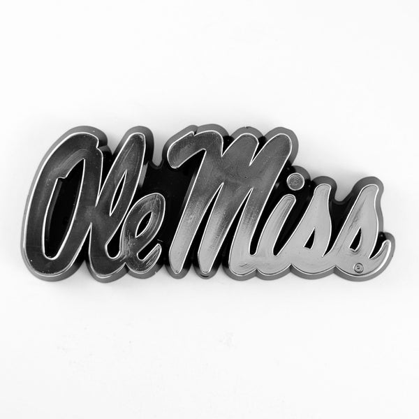 University of Mississippi - Ol Molded Chrome Emblem