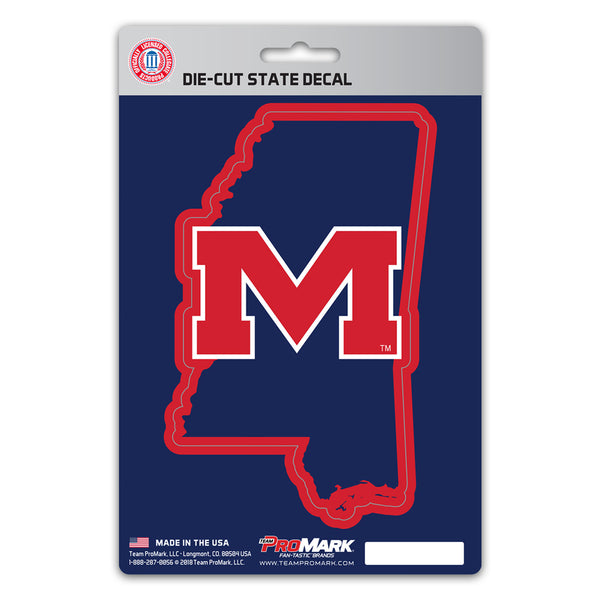 University of Mississippi - Ol State Shape Decal