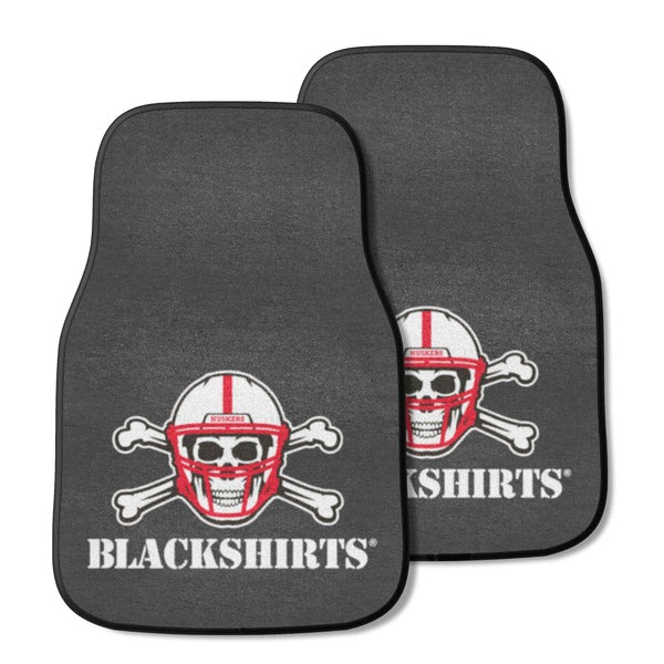 University of Nebraska 2-pc Carpet Car Mat Set