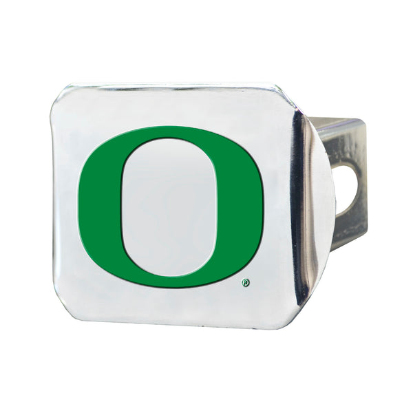 University Of Oregon Color On Chrome Hitch Cover
