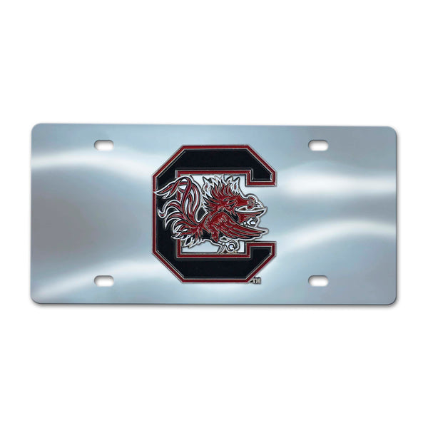 University of South Carolina Chrome Diecast License Plate