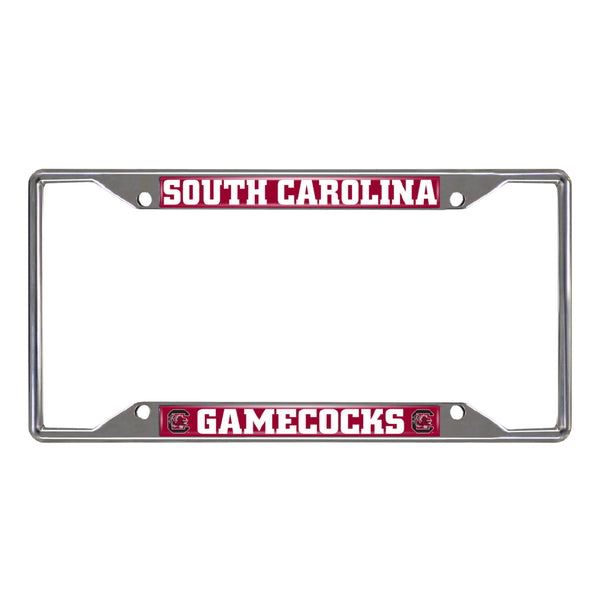 University of South Carolina Chrome License Plate Frame