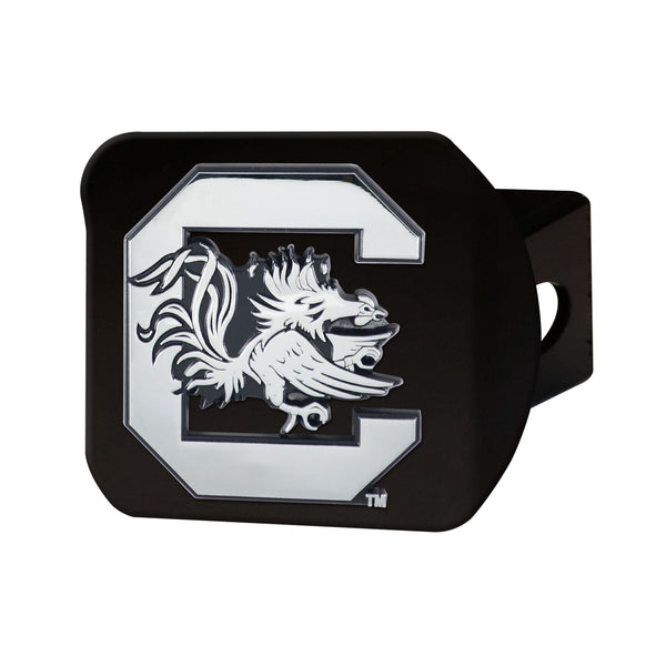 University of South Carolina Chrome on Black Hitch Cover
