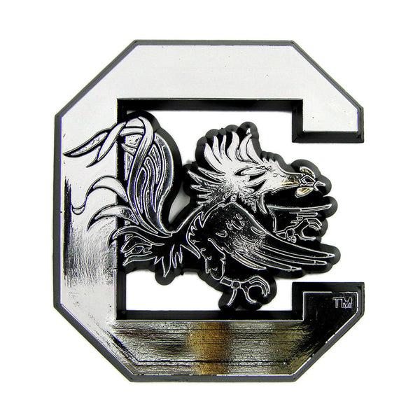 University of South Carolina Molded Chrome Emblem
