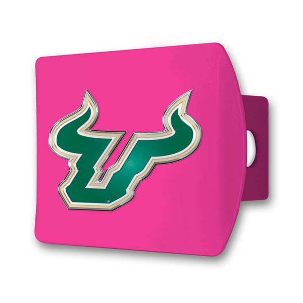 University of South Florida Color on Pink Hitch Cover
