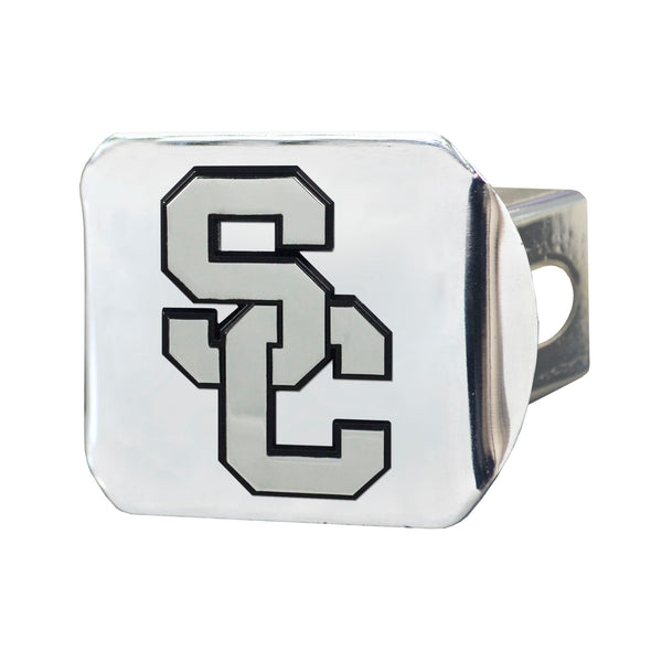 University of Southern California Chrome on Chrome Hitch Cover