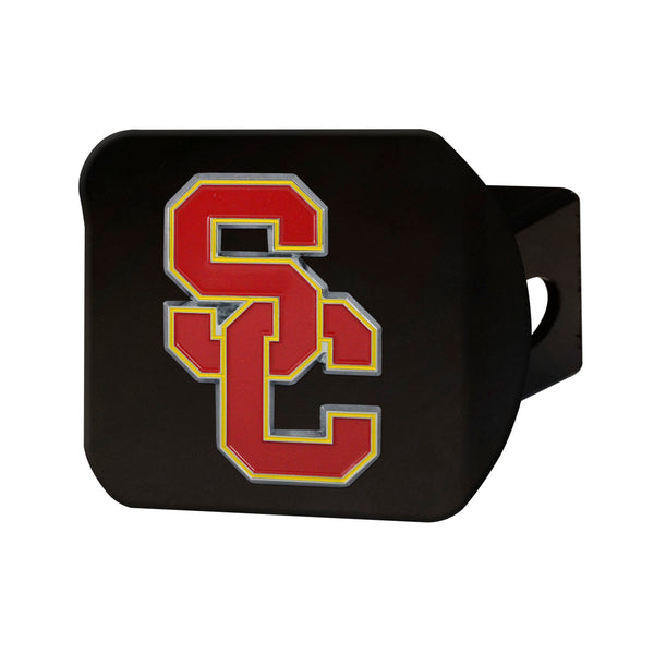 University Of Southern California Color On Black Hitch Cover