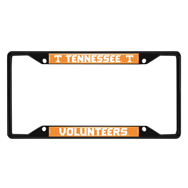 University of Tennessee Black License Plate Frame