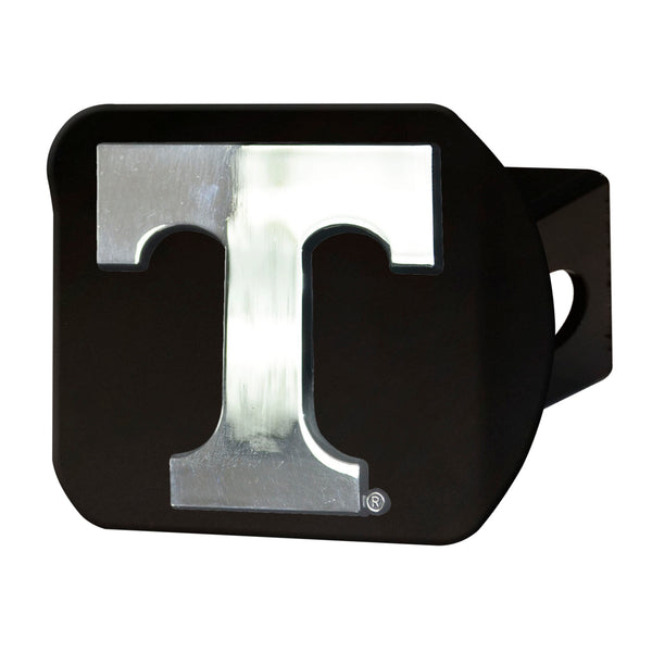 University Of Tennessee Chrome On Black Hitch Cover