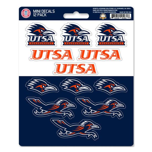 University of Texas at San Ant Mini Decal 12-pk
